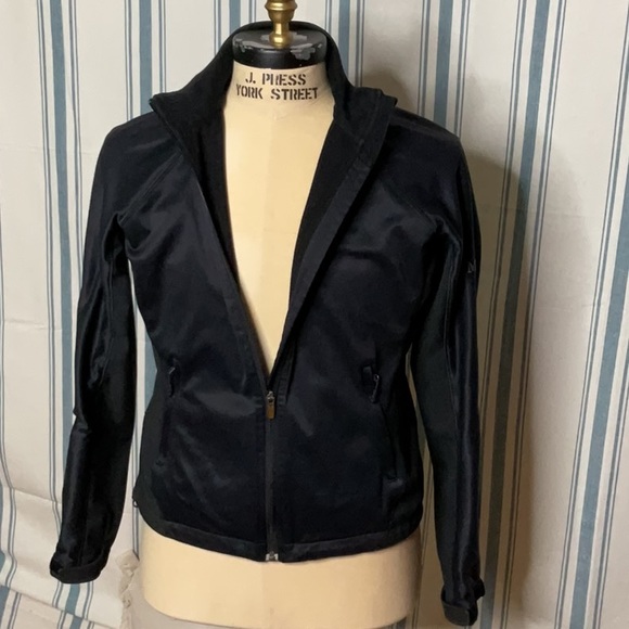 Marmot Levity jacket windstopper black womens large full body pockets vintage - Picture 2 of 13